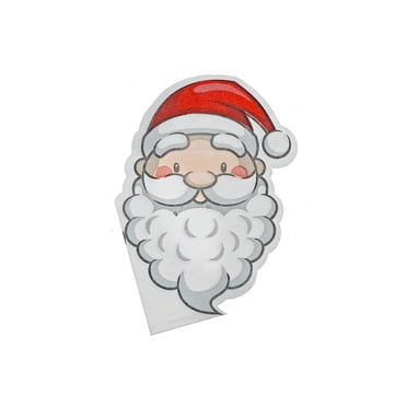 12 Pack 3 Ply Shaped Napkin (Santa) - Set of 6