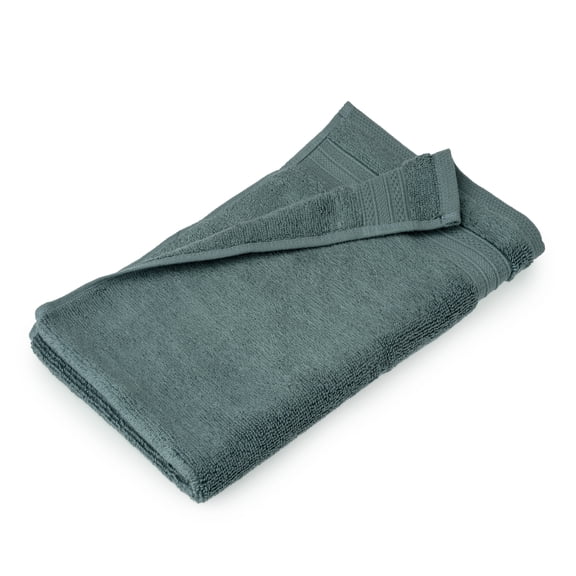 hometrends Solid 100% Cotton Hand Towel, 1 Piece, 550 GSM, Highly Absorbent & Soft Bathroom Hand Towel, Teal