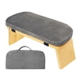 thumbnail image 3 of Lipstore Meditation Bench Home for Extended Practice Low Seat Comfortable for Kneeling or Gray, 3 of 8