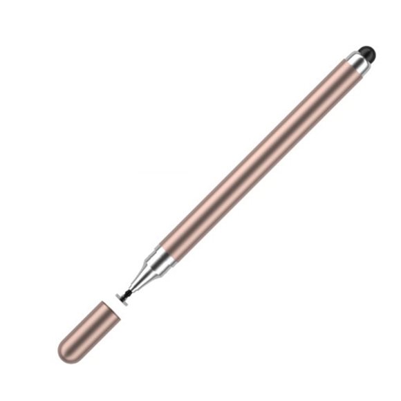 Dual Head Stylus Pen for Touchscreen, Disc & Silicone Tip 2-in-1 Touch Pen, Universal High Sensitivity Capacitive Pen for Tables Phones