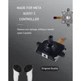 thumbnail image 4 of 4 Pack Joystick Replacement Kit for Meta Quest 3 Controller (12 in one), Repair Kit for Oculus Quest 3 Controller, Include 4 Joysticks, 4 Thumbstick Grips, T5 Screwdriver, Tweezer, Pry Tool, 4 of 6