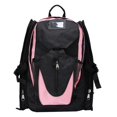 thumbnail image 4 of Roller Skate Backpack, Ice Skate Carrier, Shoe Bag, Inline Skating Bag for Speed Pink Large, 4 of 7