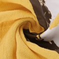 thumbnail image 4 of Mikilon Ensemble de Détente Confortable pour Femmes 2 Pcs Imprimé Décontracté Manches Moyennes Col Rond + Pantalon Jaune-A 2TG, 4 of 6