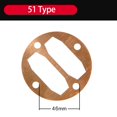 thumbnail image 4 of Air Compressor Cylinder Head Base Valve Plate Gaskets Washers Copper Pad 51 65, 4 of 7