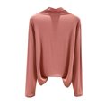 thumbnail image 1 of Yuyuzo Women's Long Sleeve Shirts Turtleneck Basic Solid Color Slim Fitted Base Layer Undershirts, 1 of 3
