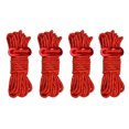 thumbnail image 4 of serony 4X Tent Lanyard Reflective Rope Wind Cord Cores Parachute Reflective High-strength Fine Workmanship DIY Prop Universal Outdoor Accessories Replaced Part Red, 4 of 9