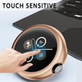 thumbnail image 2 of KOMI Compatible with Google Pixel Watch 2/Pixel Watch Screen Protector Case Frosted Matte Soft TPU Cover Full Protective Case Built-in HD Screen Film Accessories(Rose Gold,Pixel Watch1/2), 2 of 5