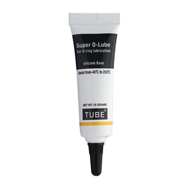 Lubrifiant Graisse Silicone de Qualité Alimentaire - 10g, Résistant aux Hautes Températures, Non Toxique, pour Entretien des Joints Toriques