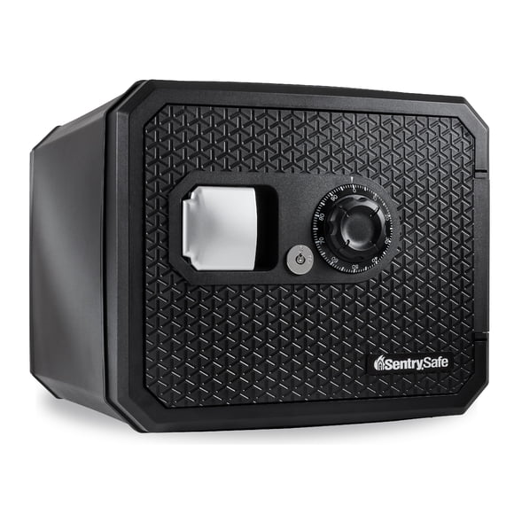 SentrySafe Large 0.81 Cubic Feet Fireproof Safe with Dial Combination Lock for Home or Office Protects Money, Documents, or Other Valuables, FPW082K