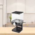 thumbnail image 3 of Rice Dispenser 3.7L, Rice and Food Container Storage Grains and Food Dispenser with Sealed Lid Suitable for Rice, Grains and Coffee - Black, 3 of 7