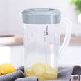 thumbnail image 4 of Clear Plastic Pitcher With Lid Clear Water Pitcher For Cold Drinks Iced Tea Pitcher For Lemonade Iced Tea Milk Beverages, 4 of 7