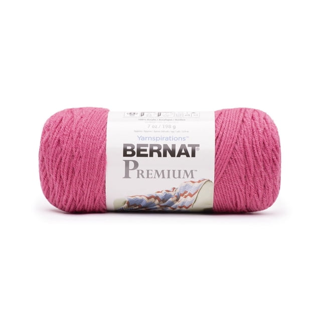 "Bernat® Fil Premium™, Acrylique #4 Moyen, 7oz/198g, 360 Yards"
