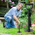 thumbnail image 2 of Mobility Aid Tool 5 Height Adjustable Standing Assist Device 16.5-20.4in with 7in Stable Base Elderly Lift Support for Rising Indoor Garden Outdoor Work, 2 of 7