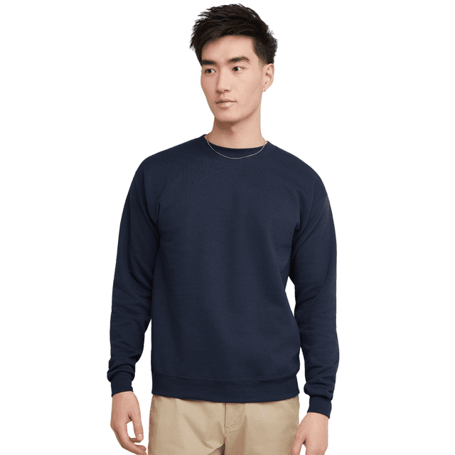 Hanes Chandail en Molleton EcoSmart pour Hommes, Lot de 2, 3TG, Marine