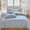 solid color duvet cover Under $5 a4, variant on Cagogo Bedding Set, 4-Piece Washable Cotton Bed Sheets Duvet Cover Pillowcases, All-Season Solid Color Bedding for Queen King Size Bed, Breathable Soft Bed Sheet Set for Home Bedroom Hotel