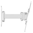 thumbnail image 2 of AVF MRL23W-A 2.09 in. Single Head Extendable Tilt & Turn Monitor Wall Mount - White, 2 of 5