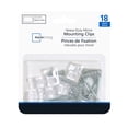 thumbnail image 1 of Mainstays Wall & Door Mirror Decor Clips and Screws. Plastic Clips for Wall Mounting. Six (6) Hardware Sets. Recommended for Mirror with 1/4in. Depth, 1 of 6
