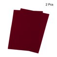 thumbnail image 3 of Unique Bargains Patchs en Velours Autocollants Patchs de Réparation Rouge Foncé Lot de 2, 3 of 5