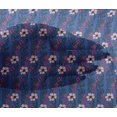 thumbnail image 4 of oneOone Viscose Chiffon Fabric Leaves & Floral Block Print Fabric By The Yard 42 Inch Wide, 4 of 4