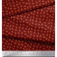 thumbnail image 2 of Soimoi Poly Georgette Fabric French Horn Musical Instrument Print Fabric by The Yard 52 Inch Wide, 2 of 3