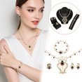 thumbnail image 1 of TIMIFIS Earrings Ladies Fashion Jewelry Set 5 Piece Accessories Gold Jewelry ummer, 1 of 7