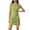 AA-Green, variante sur QATAINLAV Offres chez Walmart! Robe Moulante Mini pour Femme Épaules Dénudées Sans Manches Plissée avec Cordon de Serrage Latéral Robe Débardeur Cocktail Fête Invitée de Mariage Kaki TG