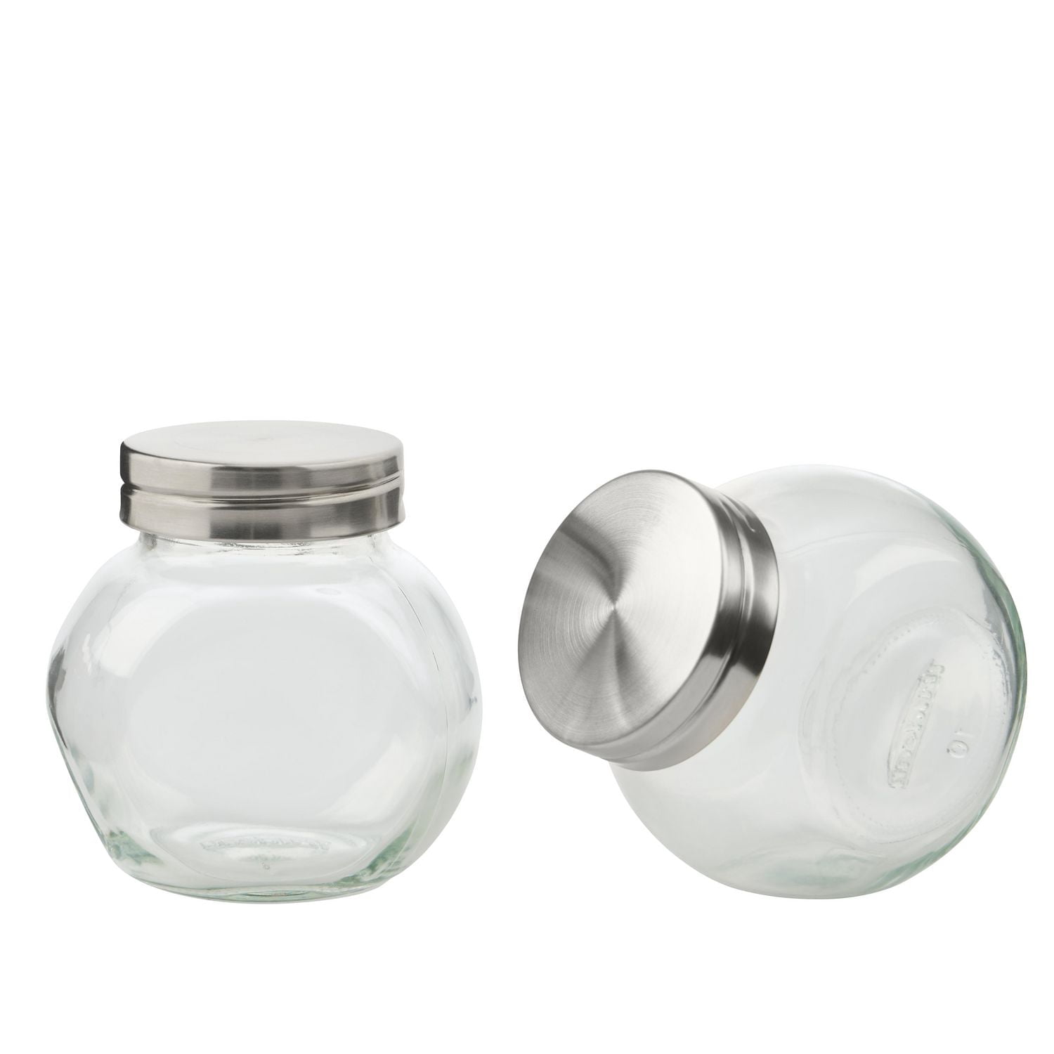 Trudeau Marshall Spice Jar, 210ml, Glass, Stainless Steel Sugar or Spice Shaker