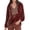 Rouge, variante sur Articles en Liquidation de T-Shirts à Manches Longues pour Femmes Chemises en Tissu Mélangé pour Femmes Chemise en Velours à Col en V à Imprimé Floral Haut Blouse Décontractée à Manches Longues Tunique Bohème Brodée Surdimensionnée