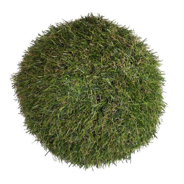 Vickerman FO182602 7.25 in. Green Grass Ball Ornament