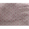 thumbnail image 4 of oneOone Georgette Viscose Pastel Red Fabric Chevron Geometric Fabric For Sewing Printed Craft Fabric By The Yard 42 Inch Wide, 4 of 4