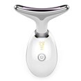 thumbnail image 4 of Red Light Therapy For Face, 3 Color Led Face Skin Rejuvenation For Face & Neck Beauty Device, Neck Tightening Device, Glossy White, 4 of 5