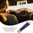 thumbnail image 3 of OULII 4Pcs Universal Car Umbrella Holder Dark Blue Fabric Organizer for Back Seat with Water Resistant Material, 3 of 8