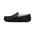 thumbnail image 3 of UGG Pantoufle Ascot pour Homme, Cuir Noir, 14 M US, 3 of 6