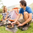 thumbnail image 1 of LSLJS Rond Fer Rôtir Crevettes Lisse Antiadhésif Rôtir Fer Rôtir Pique-Nique Extérieur Portable Barbecue Cuisinière à Cassette Universelle, Poêles de Gril, 1 of 7