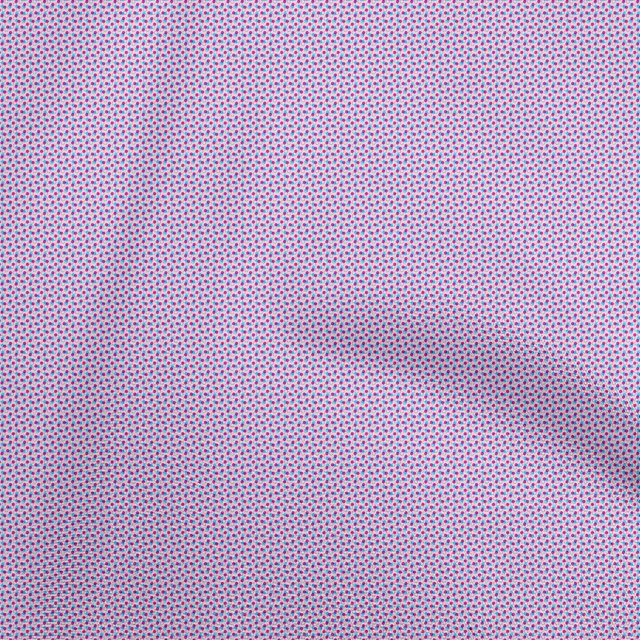 oneOone Velvet Fuschia Pink Fabric Dot Craft Projects Decor Fabric Printed By The Yard 58 Inch Wide