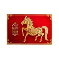 thumbnail image 1 of TIELUTT 2026 Year Door Mat Horse Year Velvet Entrance Rug Non Welcome Mat for Home Entryway Front Door Sofa Blankets and Throws Designer Rugs for Bedroom Throws Blanket 311 Blanket, 1 of 5