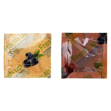 2 Grammes (Lot de 30) Économiseur de Produits Absorbeur d'Éthylène à Gaz – Sachets de Fraîcheur pour Produits Économiseur de Produits pour Prolonger la Fraîcheur des Légumes, Fleurs, Fruits, Banane, kiwi, Pomme, Tomate, Avocat