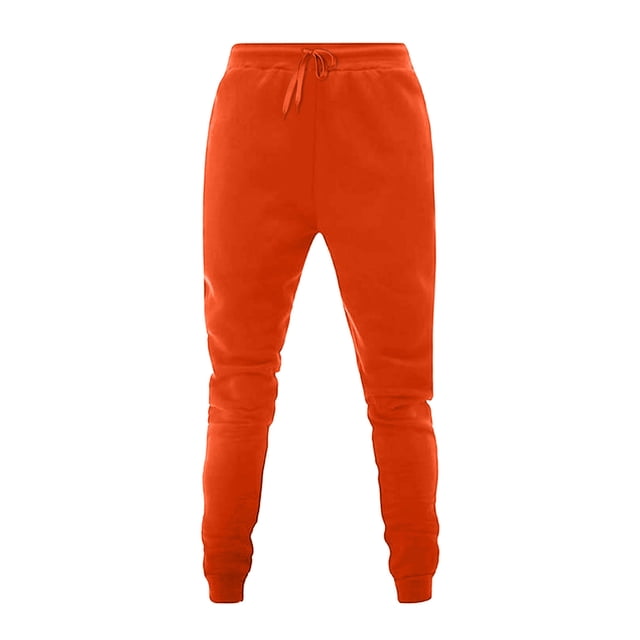 Jsaierl Womens Joggers with Pockets Lightweight Elastic Drawstring Waist Sweatpants Solid Plus Size Athletic Pants Workout Track Pants