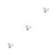 thumbnail image 4 of ZheElen 3pcs Trumpet Button Replacement Modified Accessories Repair Component Small Metal Fingers Keys Brass Instrument Component Type 4 3Set, 4 of 6