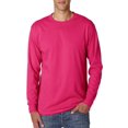 thumbnail image 2 of Jerzees T-Shirt à Manches Longues pour Hommes DRI-POWER Active, L, Cyber Rose, 2 of 3