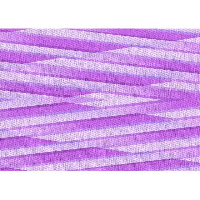 Ahgly Company Machine Washable Indoor Rectangle Transitional Bright Neon Pink Purple Area Rugs, 2' x 3'