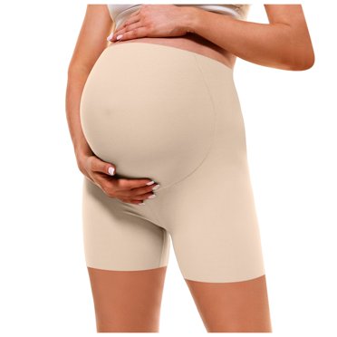Women's Maternity Yoga Shorts Over The Belly Bump Summer Workout Running Active Short Pants Tummy Shield Pregnancy Large Maternity Clothes Warm Maternity Pants Full Length 3xl Pants Women Overall