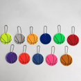 thumbnail image 3 of Porte-clés Réfléchissant Haute Visibilité Pendentif de Sac à Dos Réflecteurs en PVC Basketball, 3 of 5