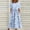 Sky Blue, variant on Aqestyerly Women's Summer Printed Round‑Neck Short Sleeve Vacation Dress with Pockets,Casual Beach Dress with Vibrant Print HWRETIE