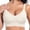 White, variant on FYEGRE Women's Seamless Underwire Bra Smooth Seamless Minimizer Bras Non Padded Comfy Everyday Bra No Underwire Supportive Bralette Red M