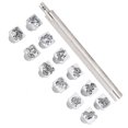 thumbnail image 4 of Stamping Punch Tool Kit, Zinc Alloy 12Pcs Stamping Punch Tool, Practical Friends Gift For Craft Lovers Leather Craft, 4 of 8