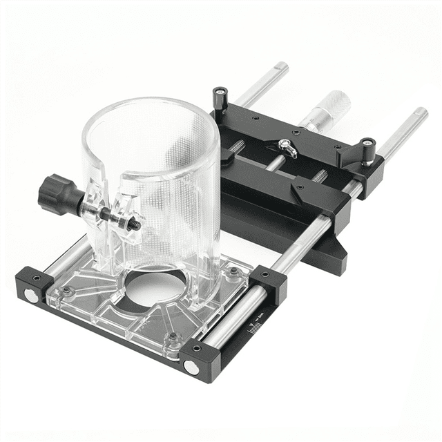 Machine de Taille pour Menuiserie, Guide Linéaire pour Bord de Rail, Règle de Guidage, Outils de Réglage Fin des Fentes pour Taille-Bordures de 65 mm