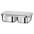 thumbnail image 3 of PUREKKI Portable Compartment Lunch Box Stainless Steel Student Insulation High School Student Large Office Worker With Lid Bento Lunch Box, 3 of 5