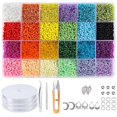 thumbnail image 2 of 9600pcs/set DIY Bead Jewelry Making for Earring Necklace Bracelets, 2 of 7