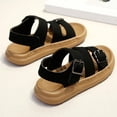 thumbnail image 5 of JDQJBZ Boys's Sandals Toddler Retro Hook Loop Closure Summer Beach Sandals Soft Sole Non Slip, 5 of 5